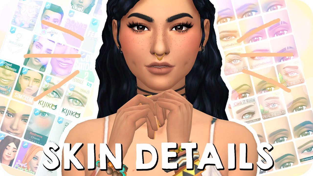 how to convert a skin overlay to a default skin sims 4